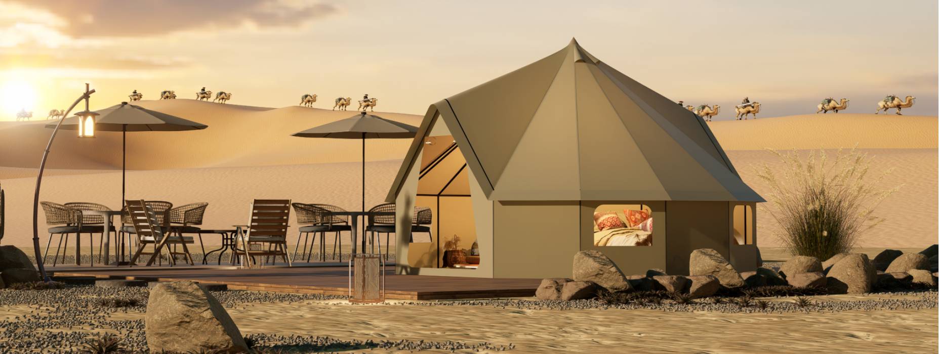 舟山露营酒店帐篷产品